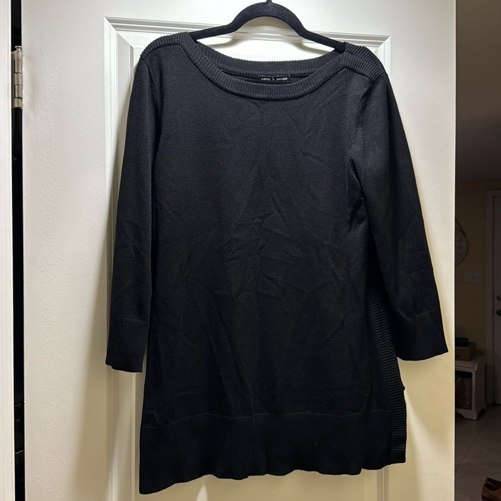 Cable & Gauge. Black sweater. Women’s size large